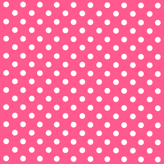 Hot Pink Polka Dots